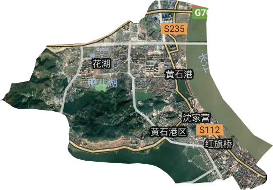 黄石港区卫星图