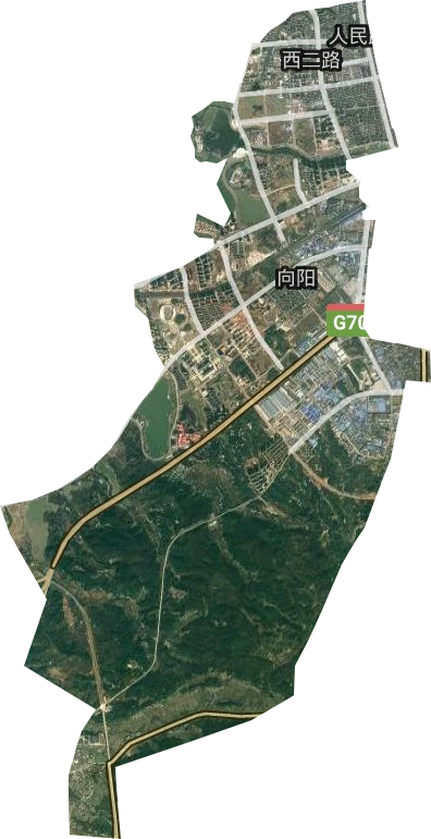 向阳街道办事处（九江经济技术开发区）卫星图