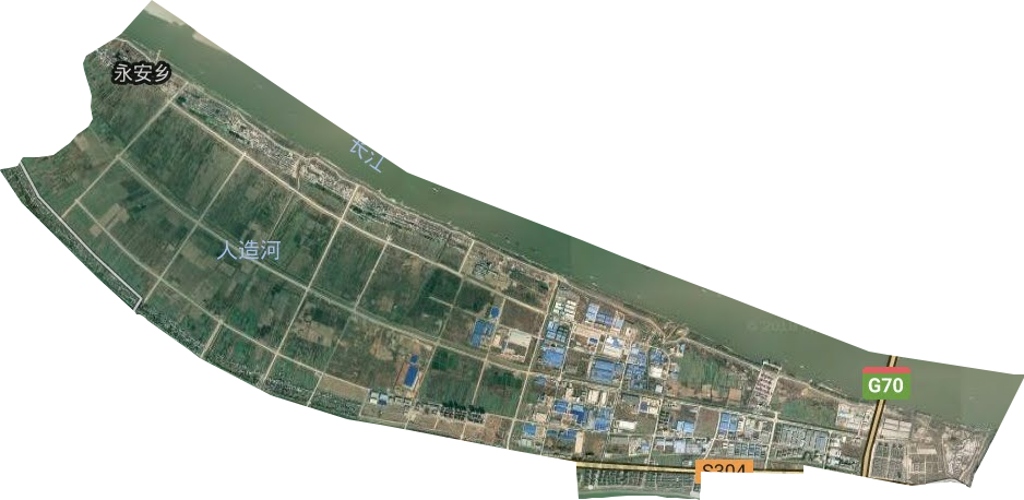 永安乡卫星图