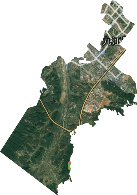 沙河经济技术开发区卫星图