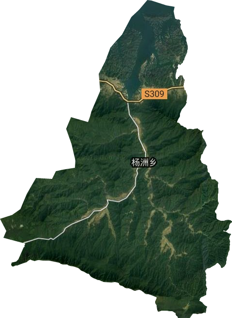 杨洲乡卫星图