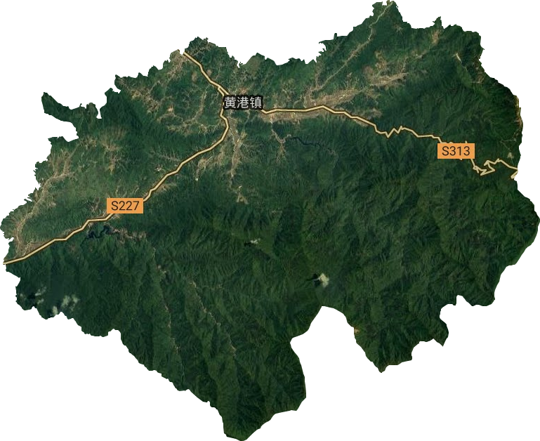 黄港镇卫星图