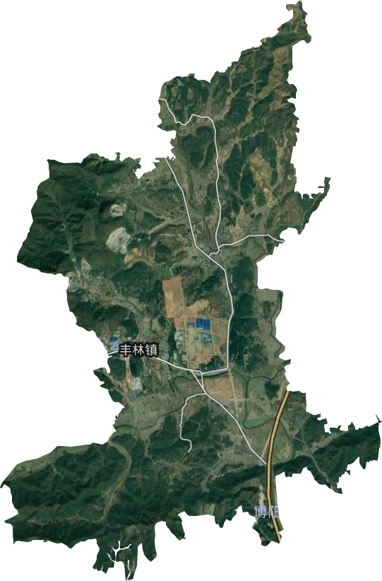 丰林镇卫星图