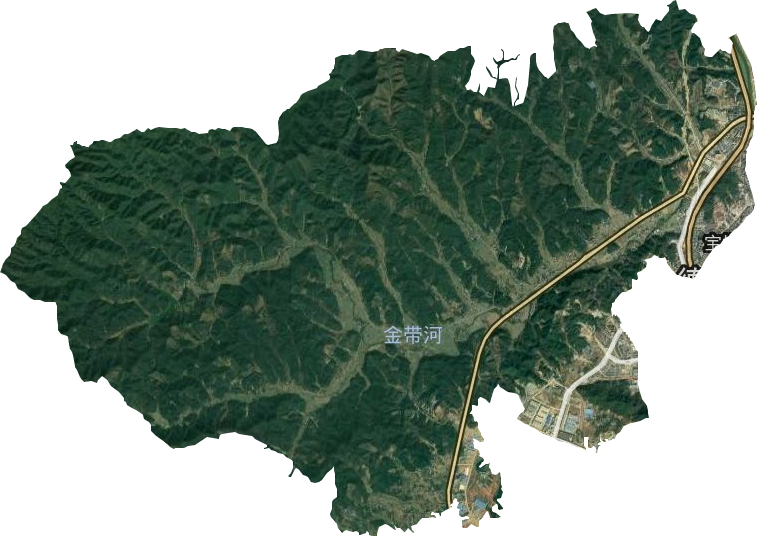 宝塔乡卫星图
