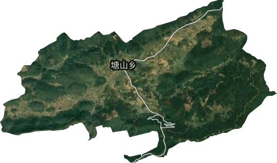 塘山乡卫星图