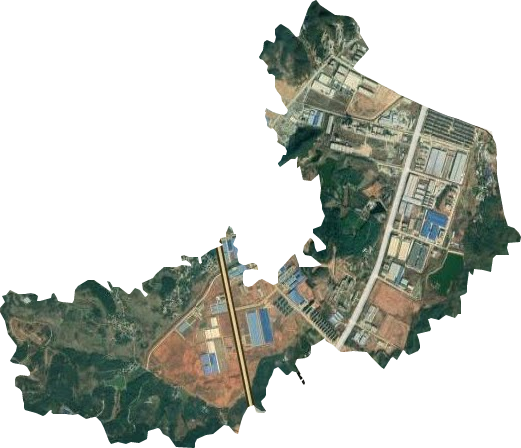 园艺场卫星图