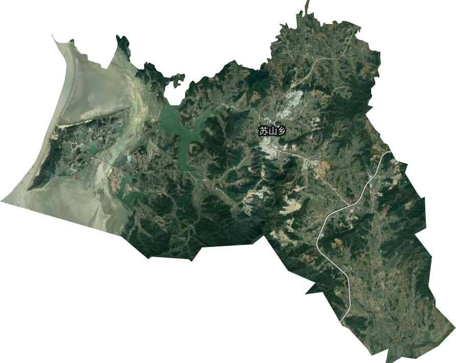 苏山乡卫星图