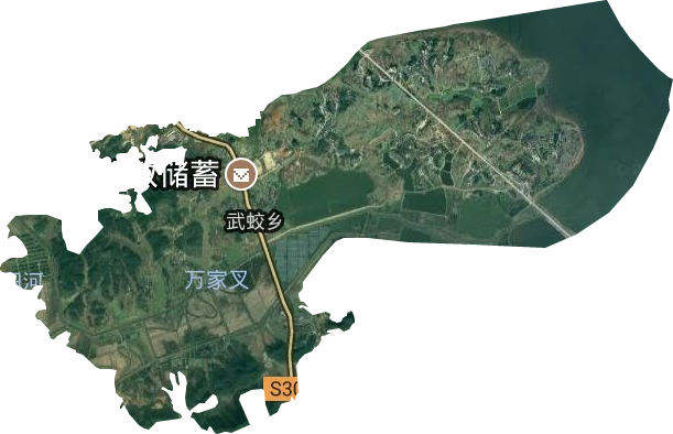 武蛟乡卫星图
