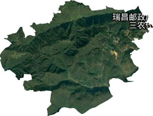 青山林场卫星图