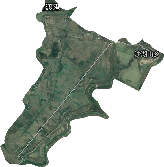 沙湖山管理处卫星图