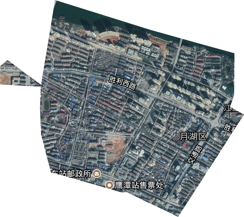交通街道卫星图