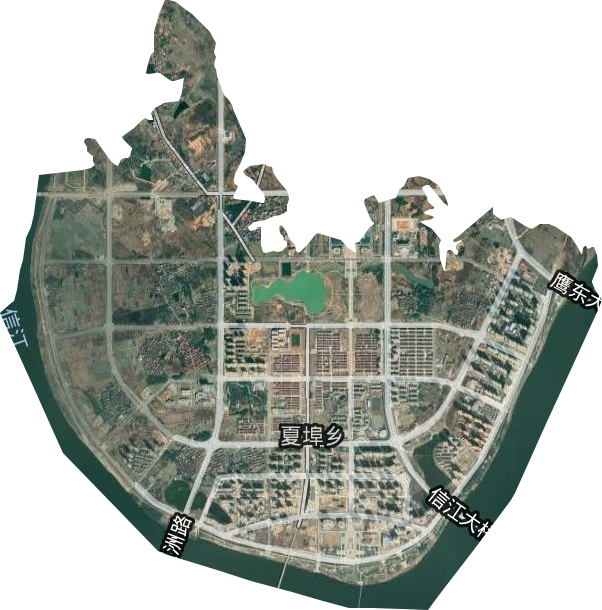 夏埠乡卫星图