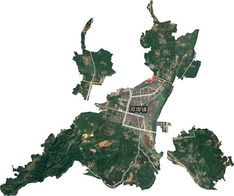 邓埠镇卫星图