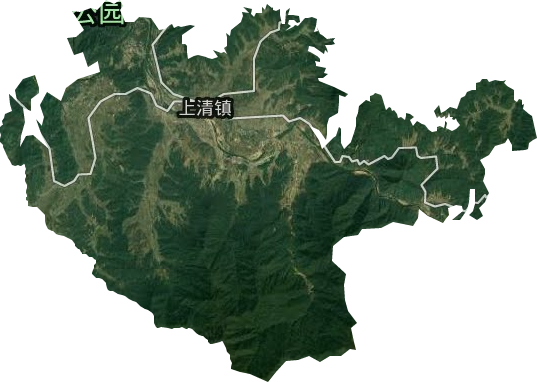 上清镇（龙虎山风景旅游区管委会）卫星图