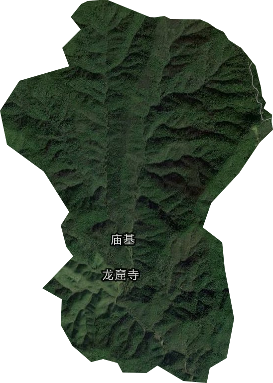 三县岭林场卫星图
