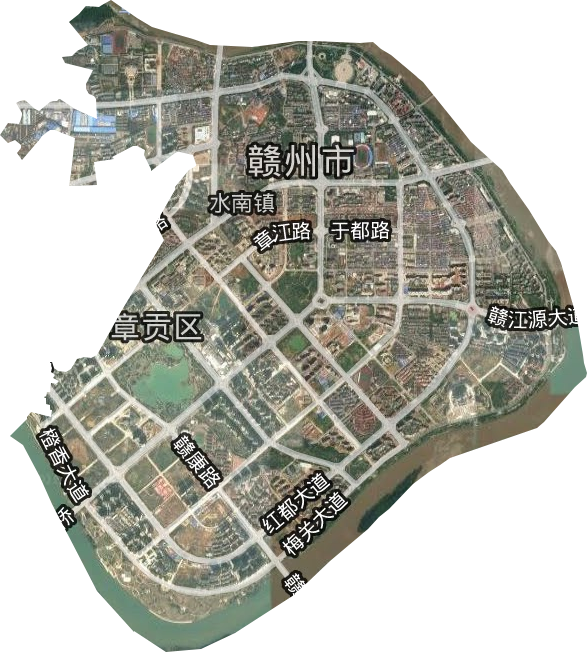 水南镇卫星图