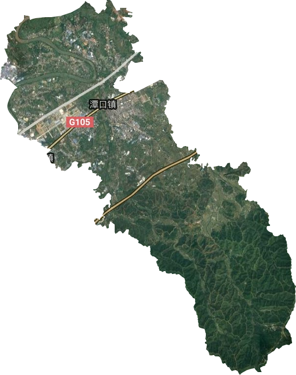 潭口镇（赣州经济技术开发区）卫星图