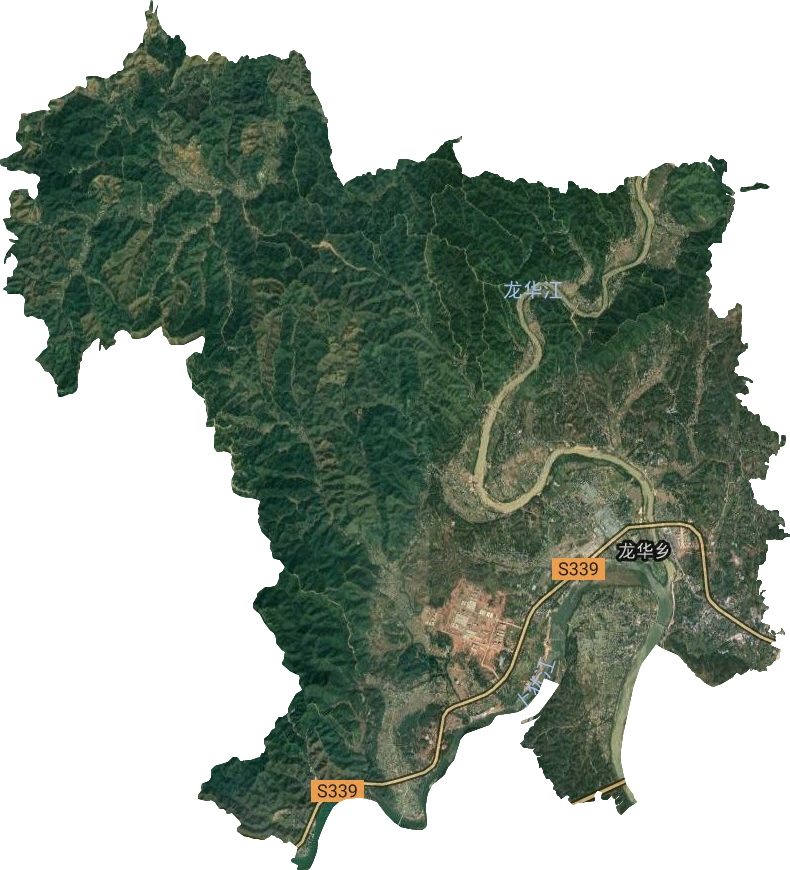 龙华乡卫星图