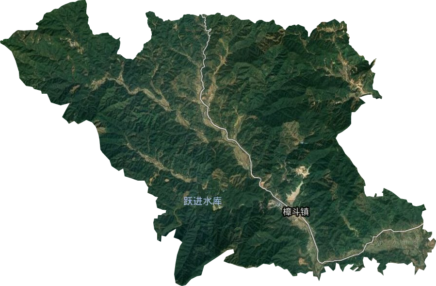 樟斗镇卫星图