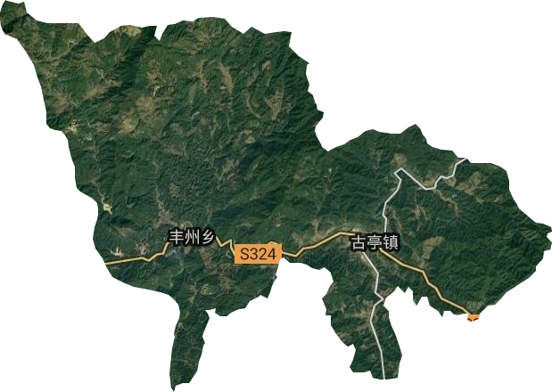 丰州乡卫星图