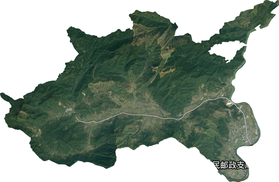 桃江乡卫星图