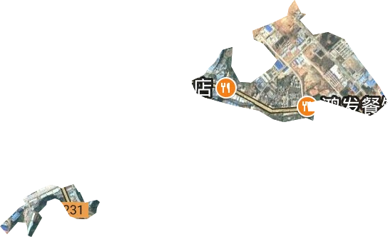 定南县工业园卫星图