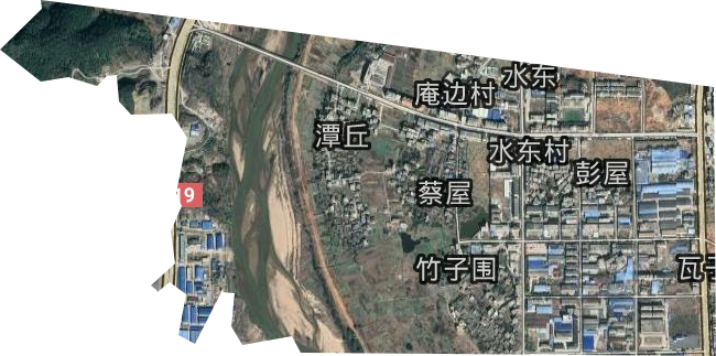 宁都县水东工业园卫星图