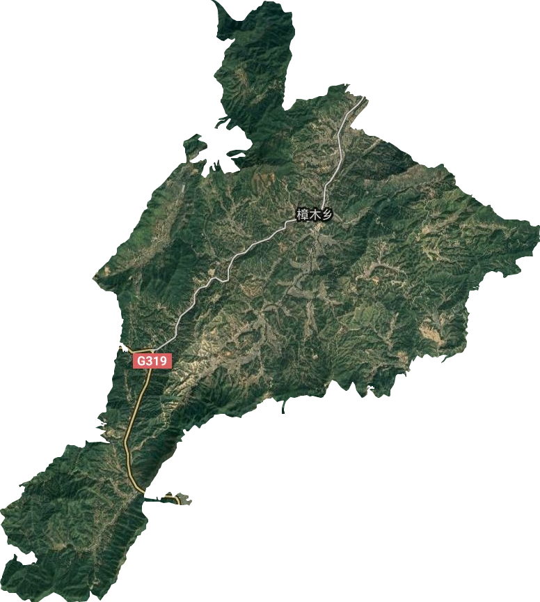樟木乡卫星图