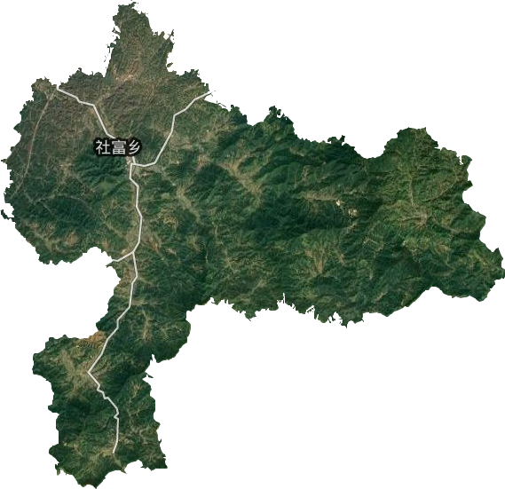 社富乡卫星图