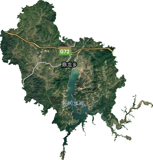 鼎龙乡卫星图