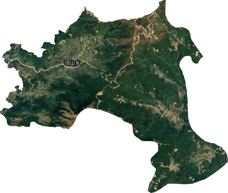 项山乡卫星图