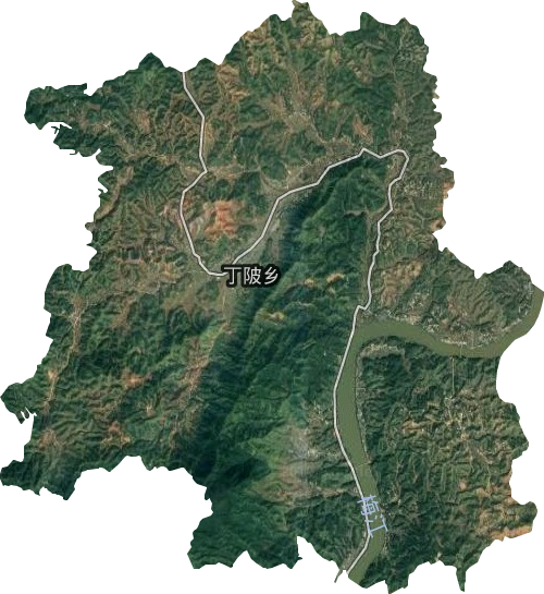 丁陂乡卫星图