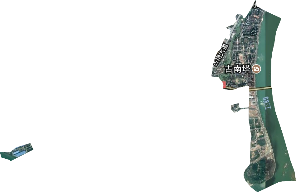 古南街道卫星图