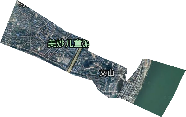 文山街道卫星图