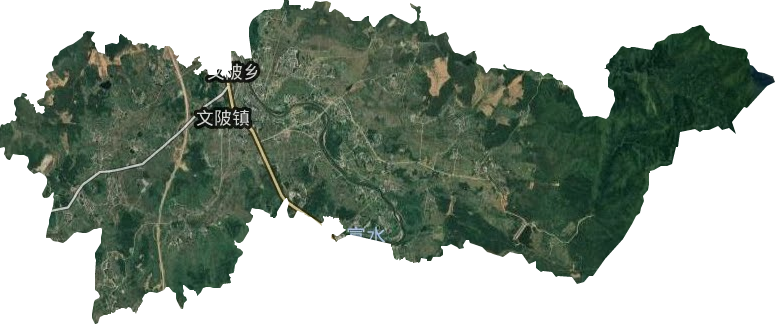 文陂镇卫星图