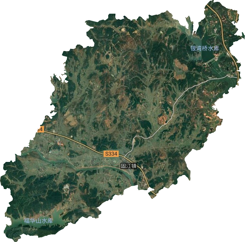 固江镇卫星图