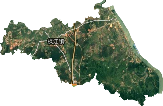 枫江镇卫星图