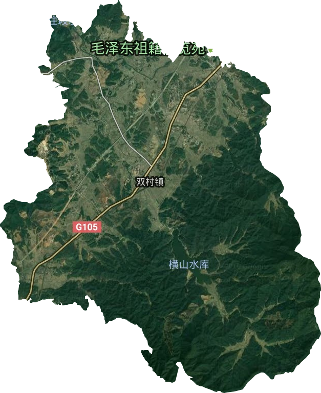 双村镇卫星图