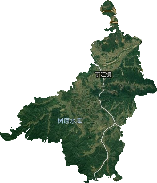 丁江镇卫星图