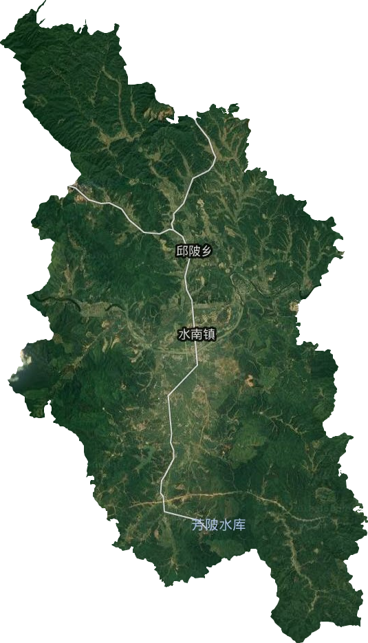 水南镇卫星图