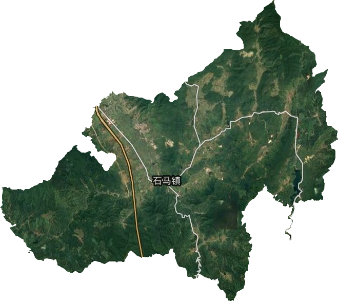石马镇卫星图