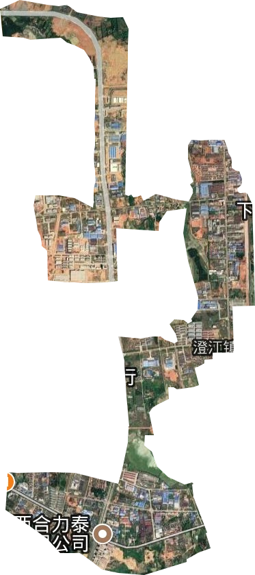 泰和县工业园区卫星图
