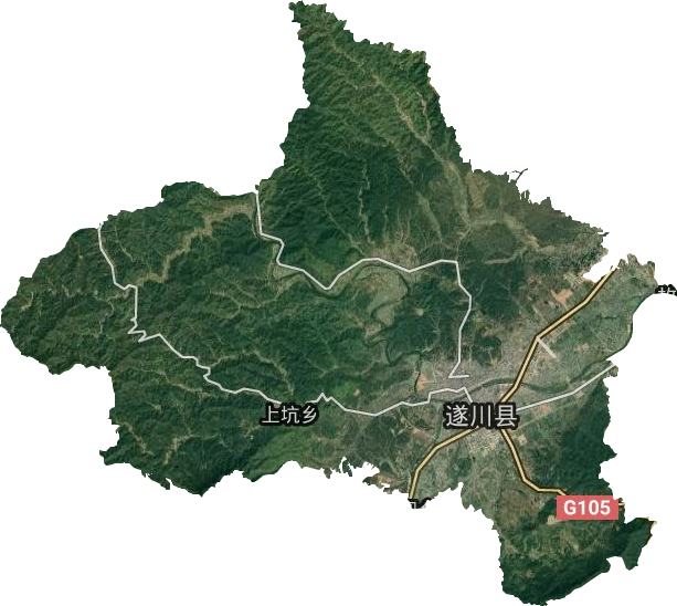 泉江镇卫星图