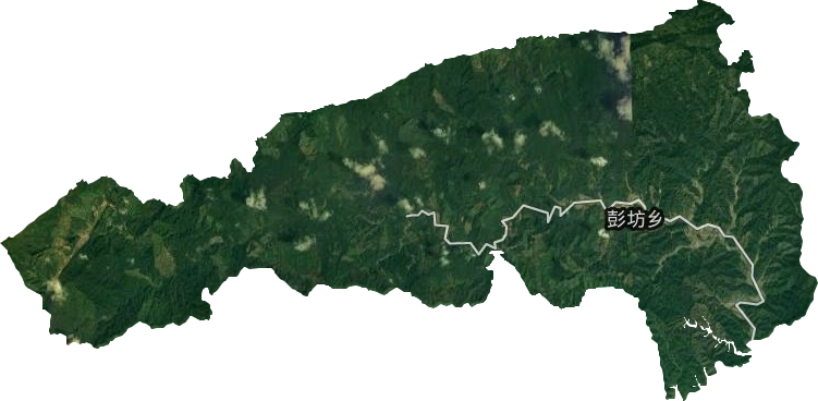彭坊乡卫星图