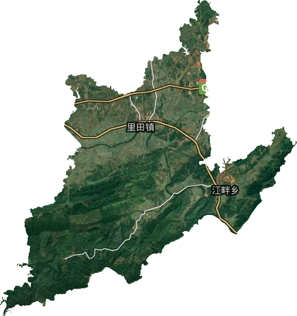 浬田镇卫星图