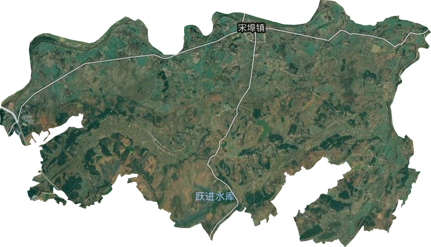 宋埠镇卫星图