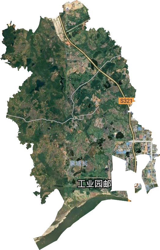 尚庄街道卫星图