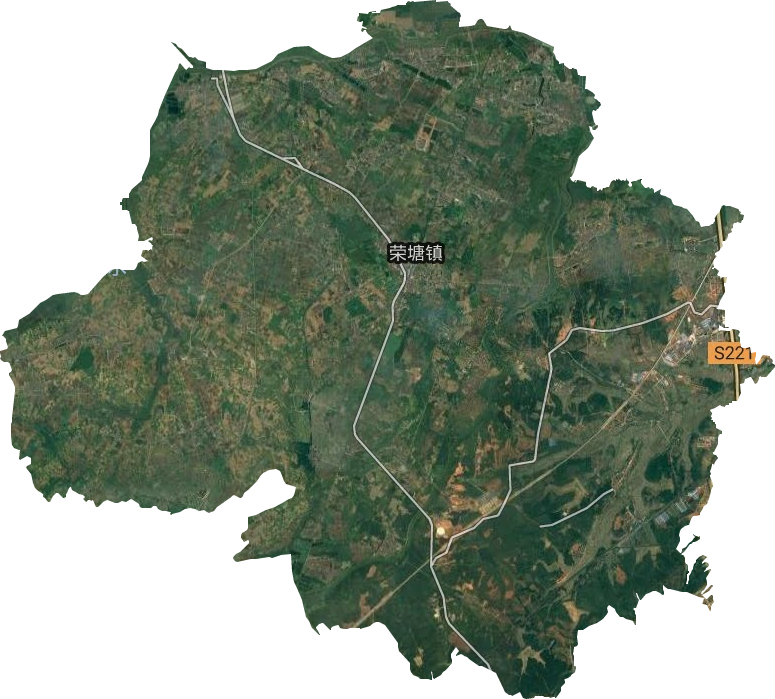 荣塘镇卫星图