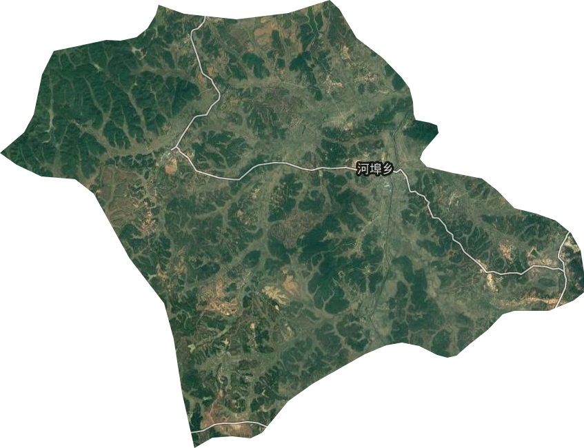 河埠乡卫星图