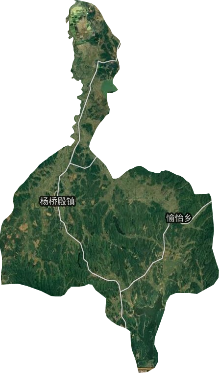 杨桥殿镇卫星图